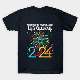 Adoring 2024: Fireworks Celebration T-Shirt